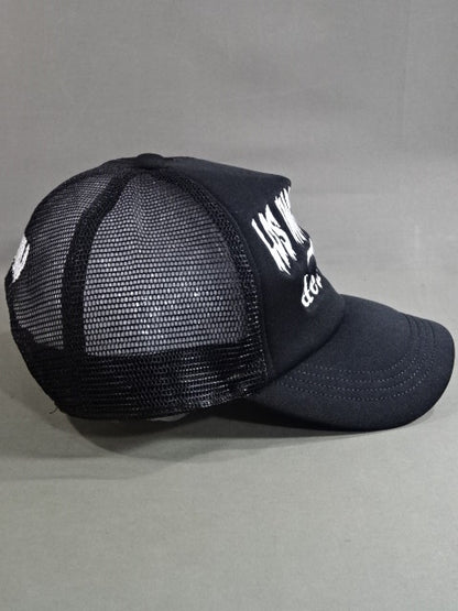 L・I・J メッシュキャップ④(TRANQUILO/ブラック×ホワイト)