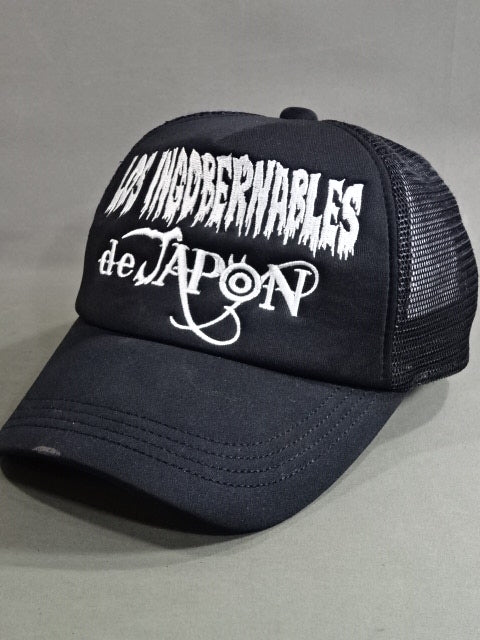 L・I・J メッシュキャップ④(TRANQUILO/ブラック×ホワイト)