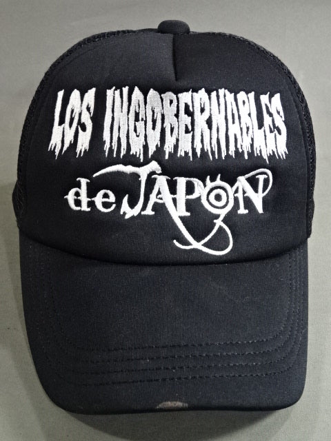 L・I・J メッシュキャップ④(TRANQUILO/ブラック×ホワイト)