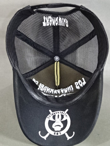 L・I・J メッシュキャップ④(TRANQUILO/ブラック×ホワイト)