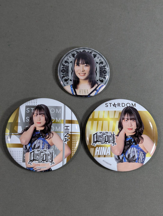 ★ Ungai Soten JD Fighter★ HINA  PinBack button Sets(3)