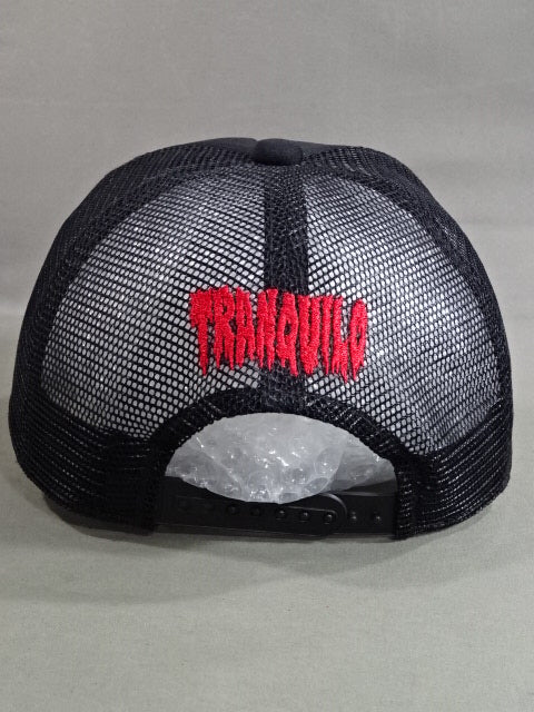 L・I・J メッシュキャップ⑧(TRANQUILO/ブラック×レッド)