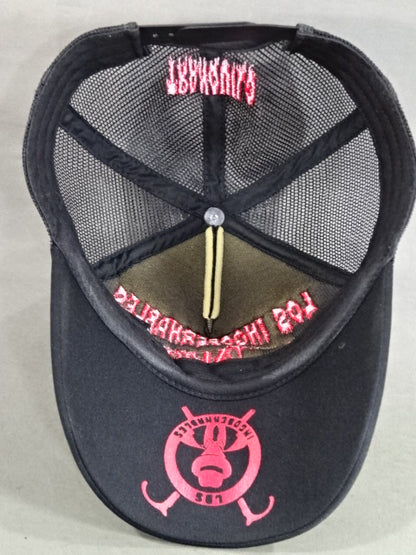 L・I・J メッシュキャップ⑧(TRANQUILO/ブラック×レッド)