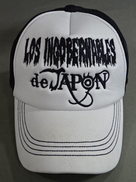 L・I・J メッシュキャップ⑦(ホワイト×ブラック)