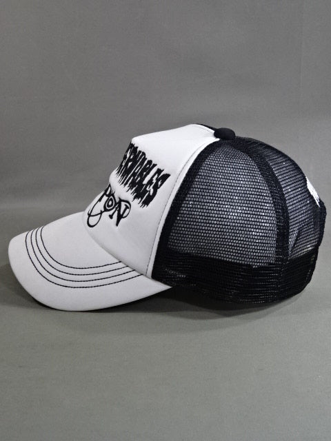 L・I・J メッシュキャップ⑦(ホワイト×ブラック) – 闘道館