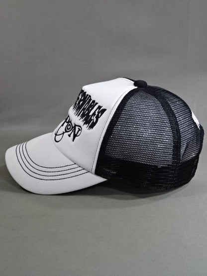 L・I・J メッシュキャップ⑦(ホワイト×ブラック)