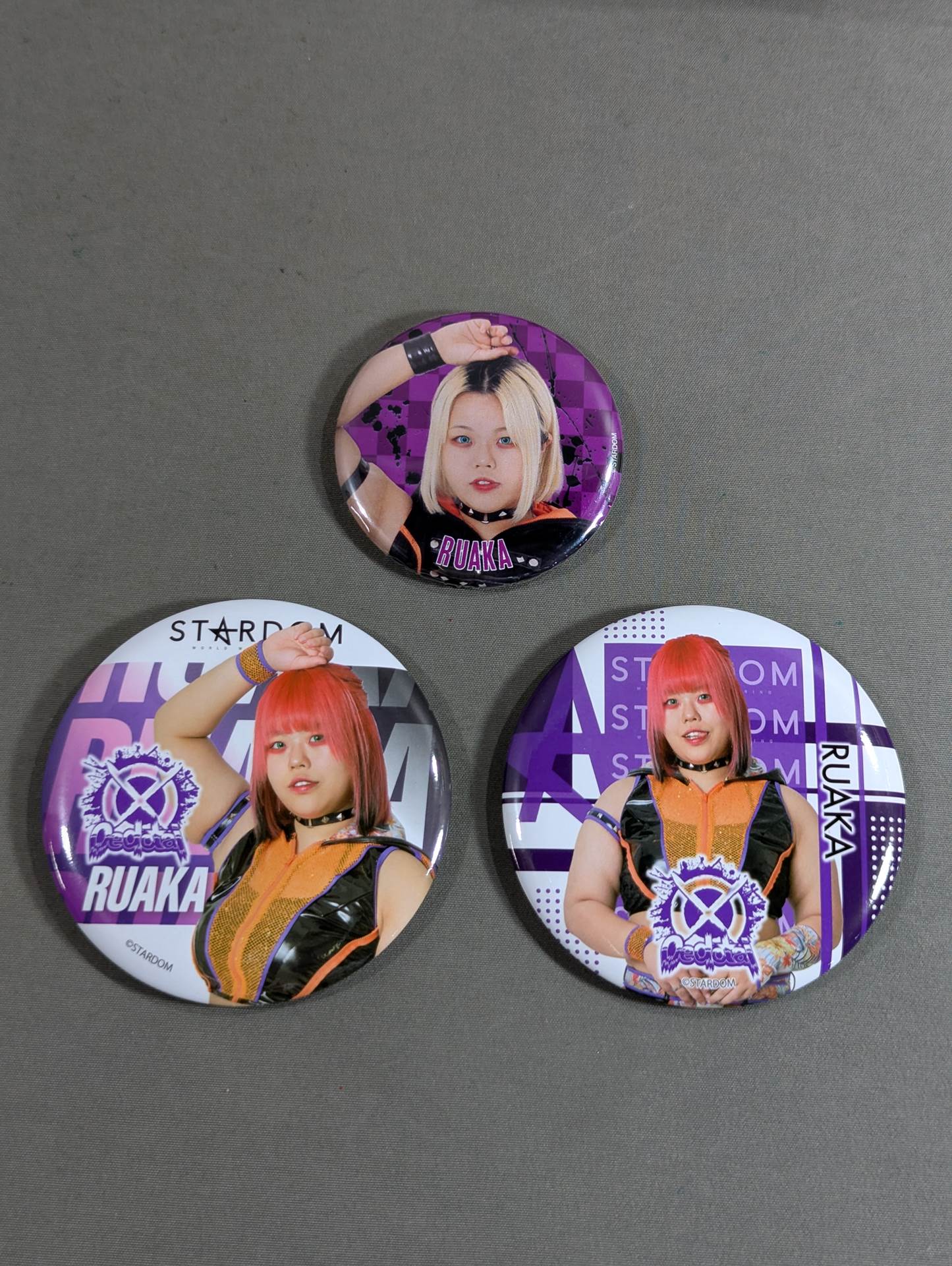 ★Violent Freezer★ RUAKA PinBack button sets(2)