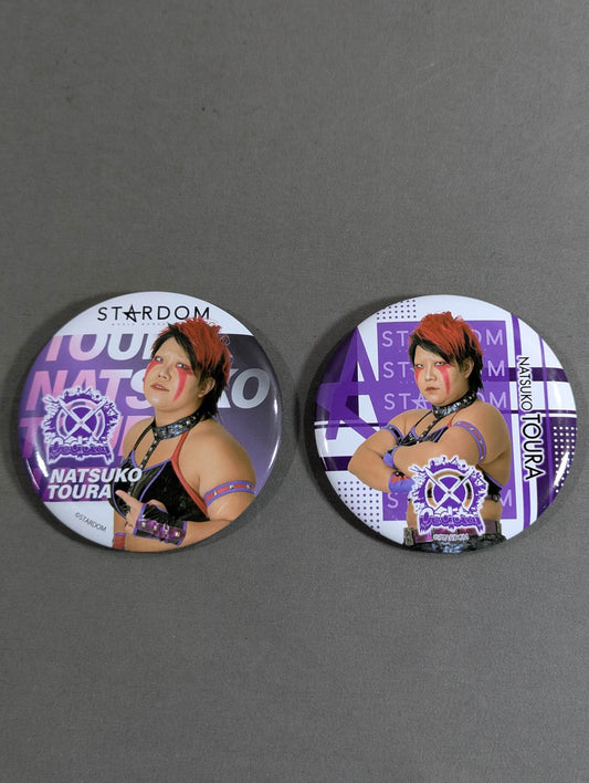 ★ Intelligent Monster★ Natsuko Tora  PinBack button Sets(2)