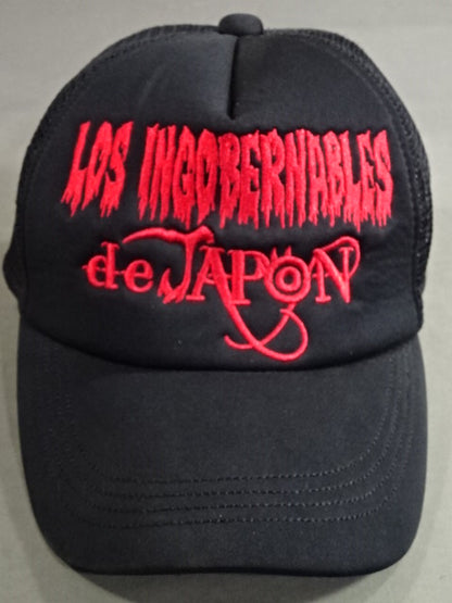 L・I・J メッシュキャップ⑧(TRANQUILO/ブラック×レッド)