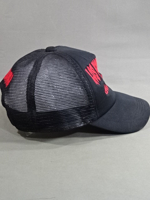 L・I・J メッシュキャップ⑧(TRANQUILO/ブラック×レッド)