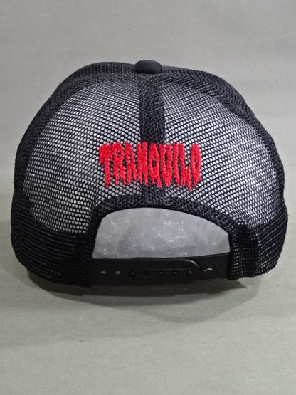 L・I・J メッシュキャップ⑧(TRANQUILO/ブラック×レッド)