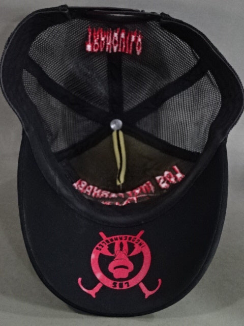 L・I・J メッシュキャップ⑧(TRANQUILO/ブラック×レッド)