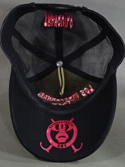 L・I・J メッシュキャップ⑧(TRANQUILO/ブラック×レッド)