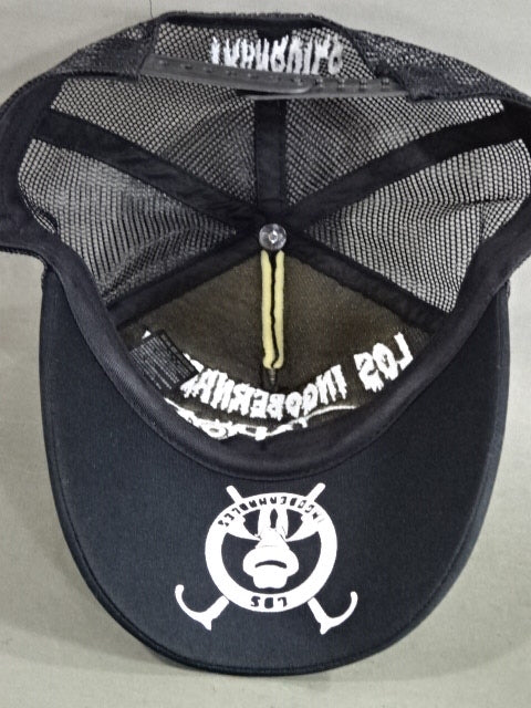 L・I・J メッシュキャップ④(TRANQUILO/ブラック×ホワイト)