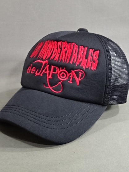 L・I・J メッシュキャップ⑧(TRANQUILO/ブラック×レッド)