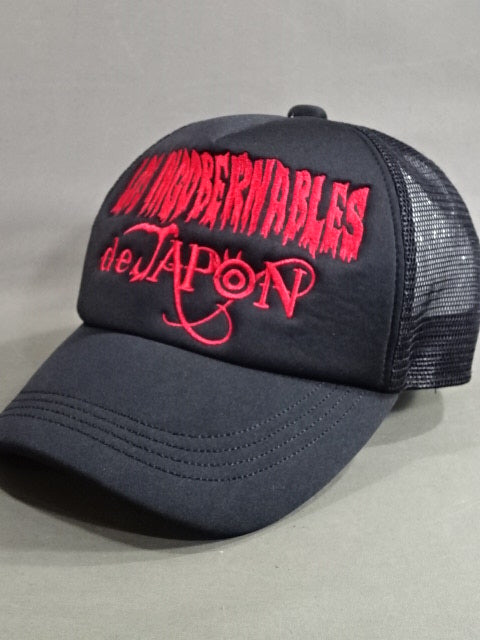 L・I・J メッシュキャップ⑧(TRANQUILO/ブラック×レッド)