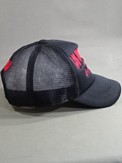 L・I・J メッシュキャップ⑧(TRANQUILO/ブラック×レッド)