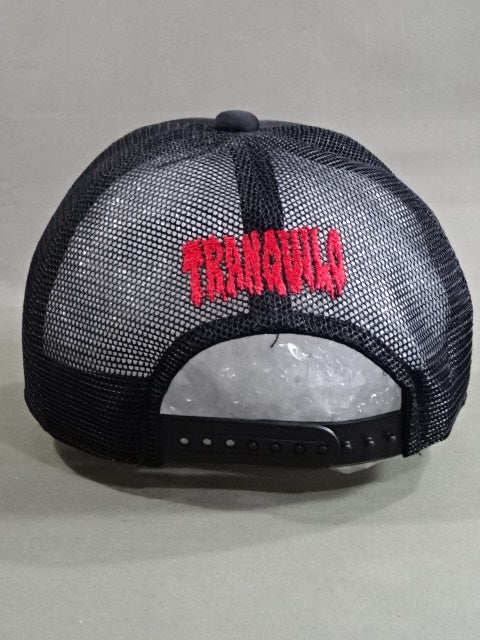 L・I・J メッシュキャップ⑧(TRANQUILO/ブラック×レッド)