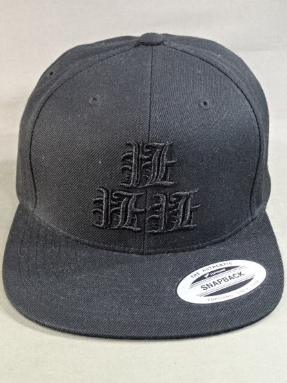 葛西純×エル・デスペラード×竹田誠志 CRAZY FEST「狂狂狂」キャップ①(ブラック)