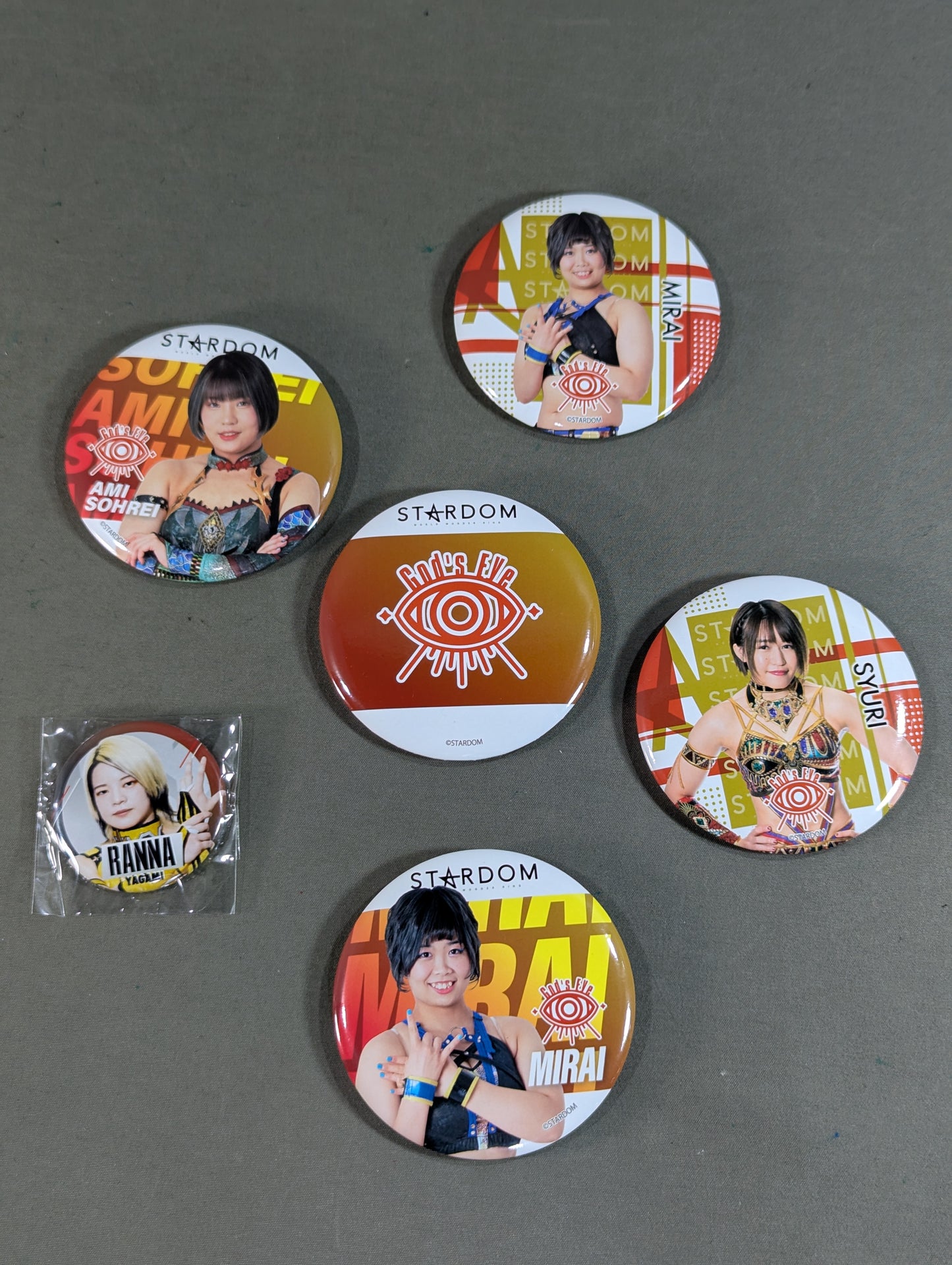 God's Eye PinBack button Sets(2)