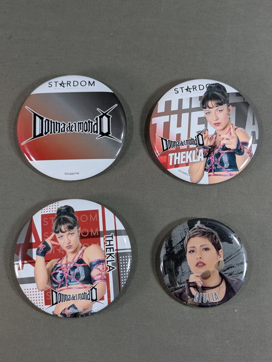 Donna del Mondo PinBack button Sets(3)