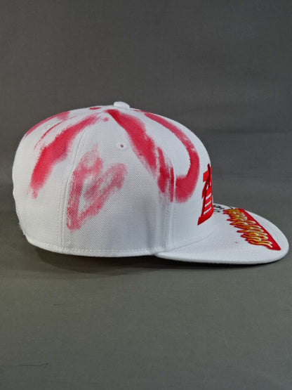 ★直筆サイン入り★ ウナギ・サヤカ自主興行「ウナギ絶好調」 限定キャップ①