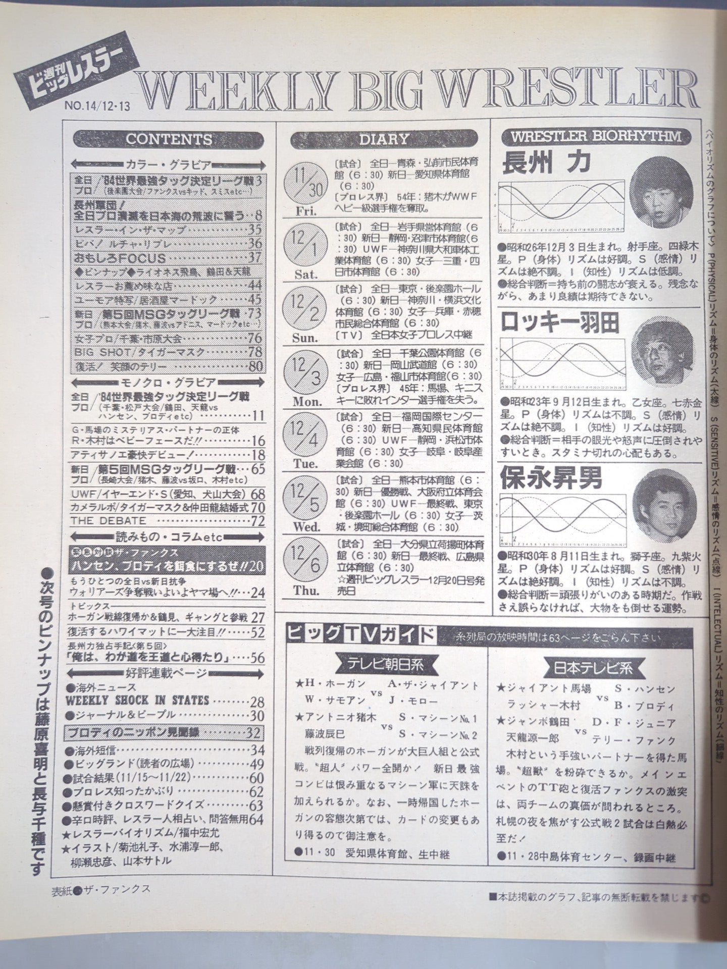 Weekly Big Wrestlers 14