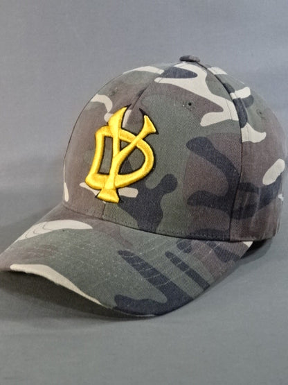 弾丸ヤンキース キャップ①(カモフラ)