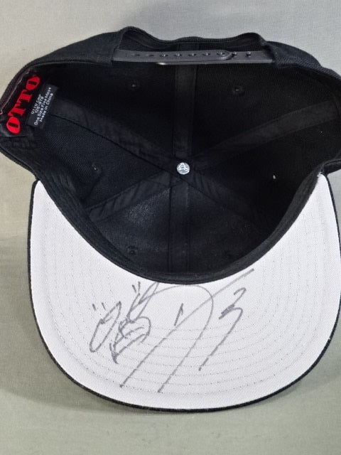 【直筆サイン入り】DASH・チサコ  復帰記念キャップ①(ブラック)