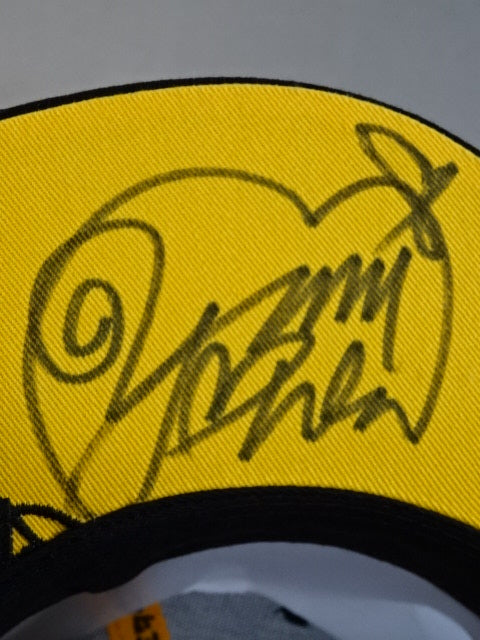 【桜花由美 直筆サイン入り】WAVE キャップ①(ブラック)