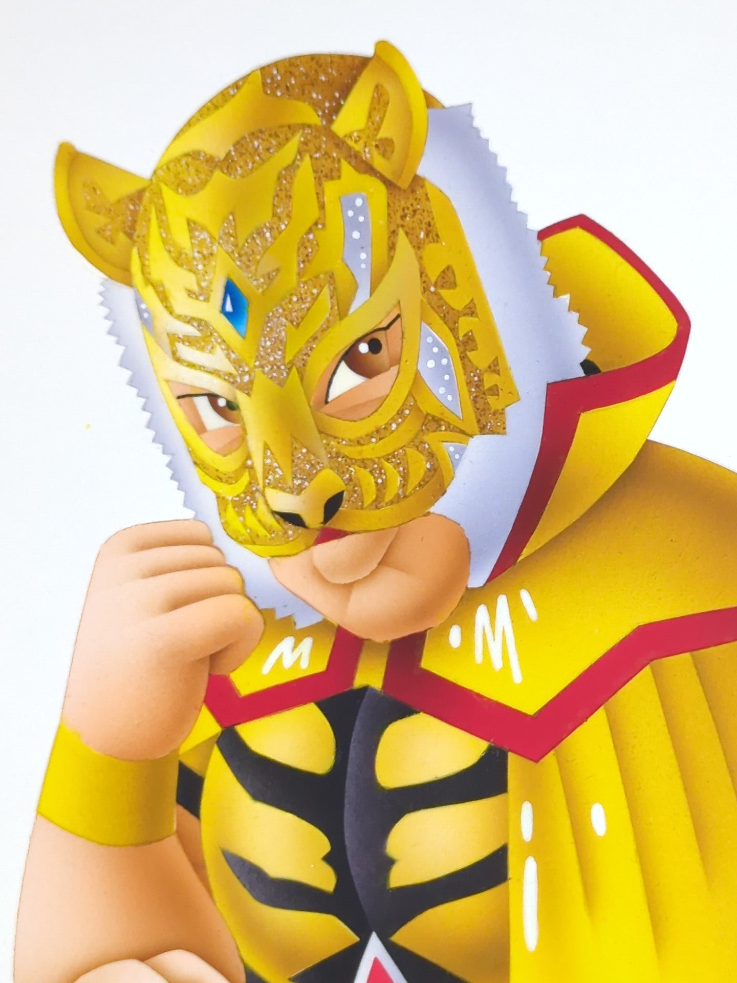 ★ Nagatoshi Sakai 's original painting "★ Four-Dimensional Killing Method" Tiger King