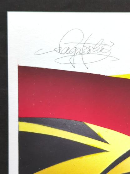 ★ Nagatoshi Sakai 's original painting "★ Four-Dimensional Killing Method" Tiger King