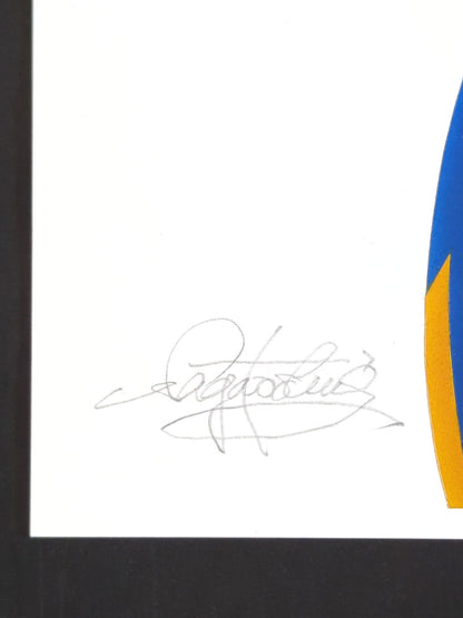 ★ Nagatoshi Sakai 's original painting work ★ "Four-dimensional killing method" The first tiger mask (orange glitter)