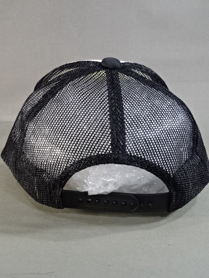 RIZIN 強者ノ巣 メッシュキャップ①(ホワイト×ブラック)