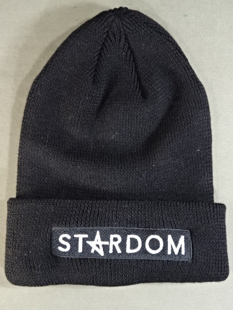 スターダム ロゴ ニットキャップ①(ブラック）