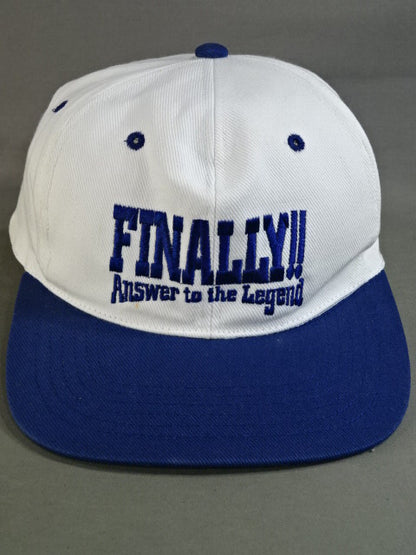 アントニオ猪木引退記念「FINALLY!!」キャップ