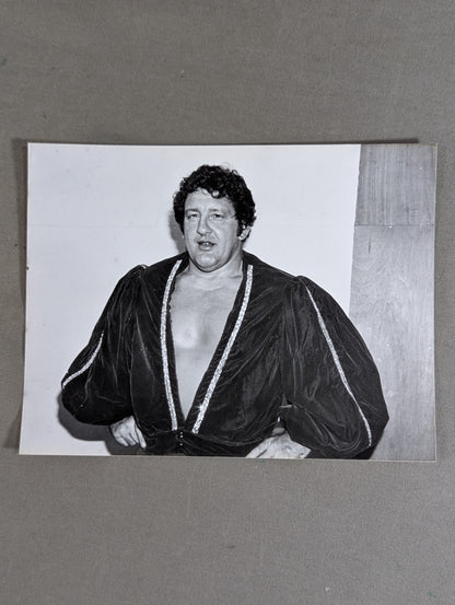 ビル・ロビンソン 白黒写真①