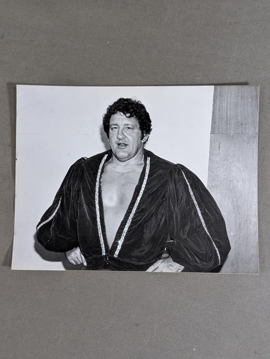 ビル・ロビンソン 白黒写真①