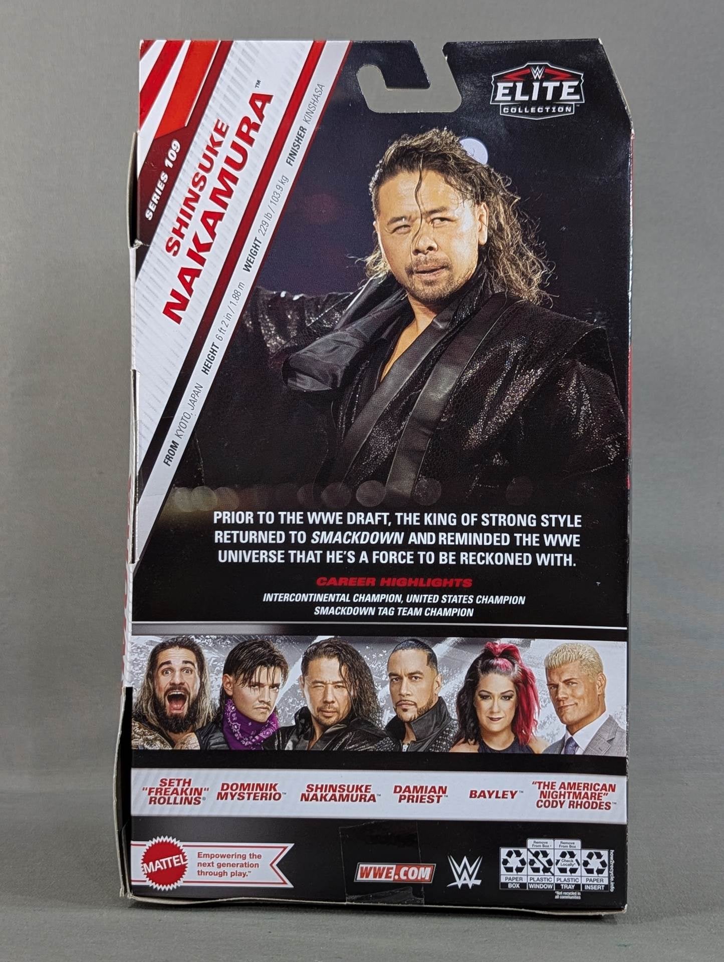 Shinsuke Nakamura  (Kimono Black Gown)