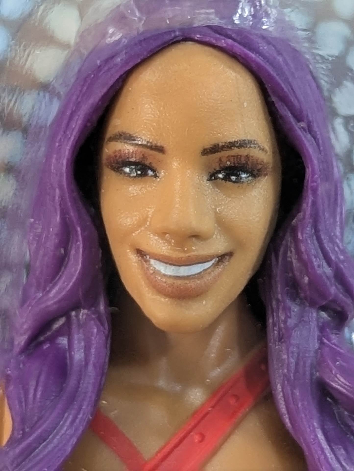 Sasha Banks (blue×red costume)