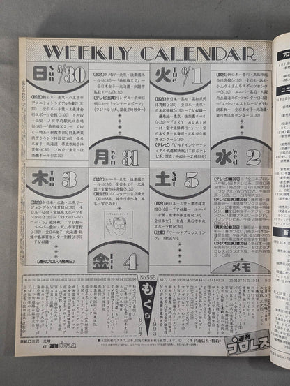 Weekly Pro Wrestling 555