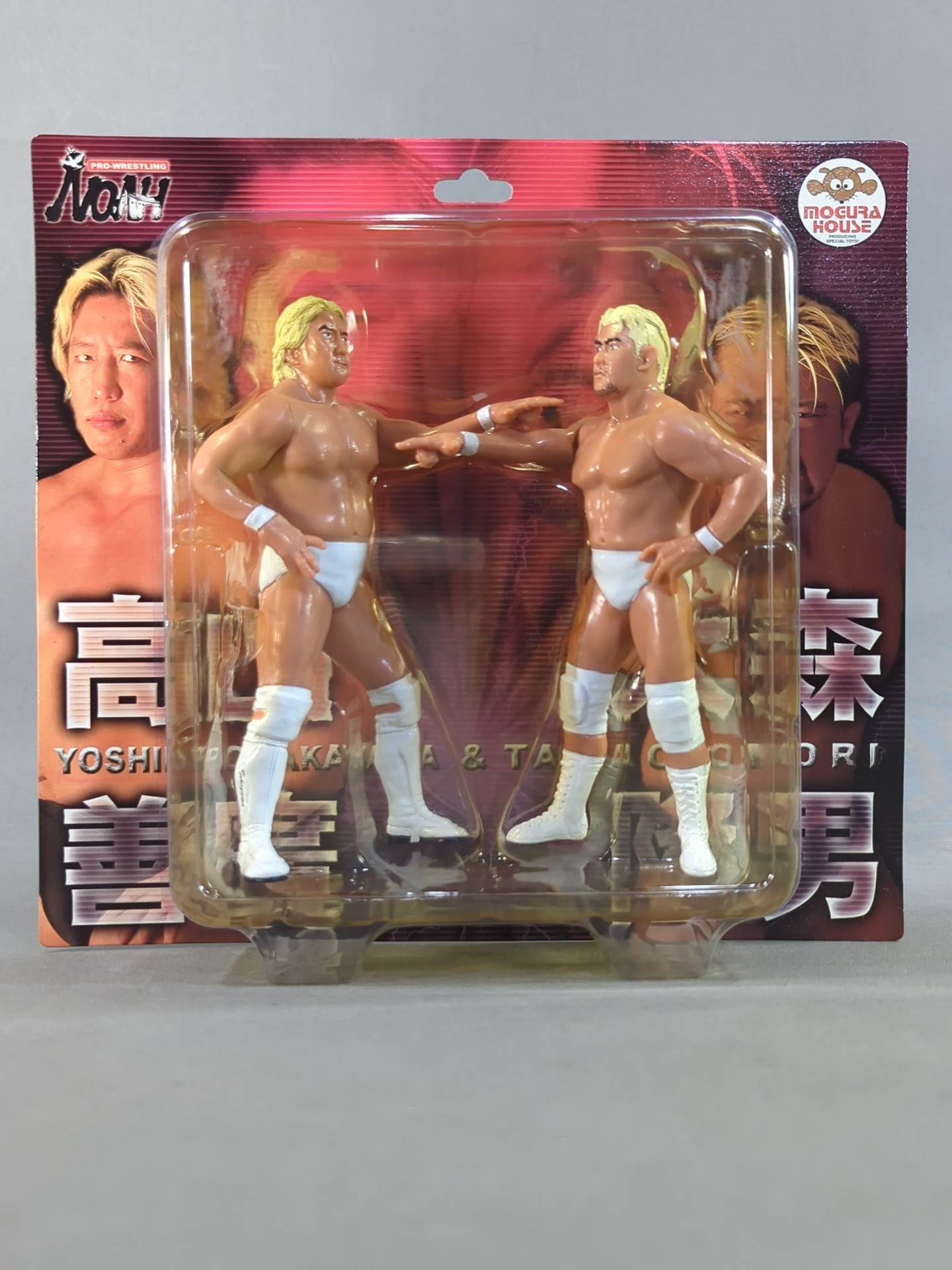 Takao Omori &Yoshihiro Takayama (White, decisive pose)