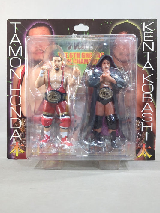 Kenta Kobashi  (hoodie) & Tamon Honda 