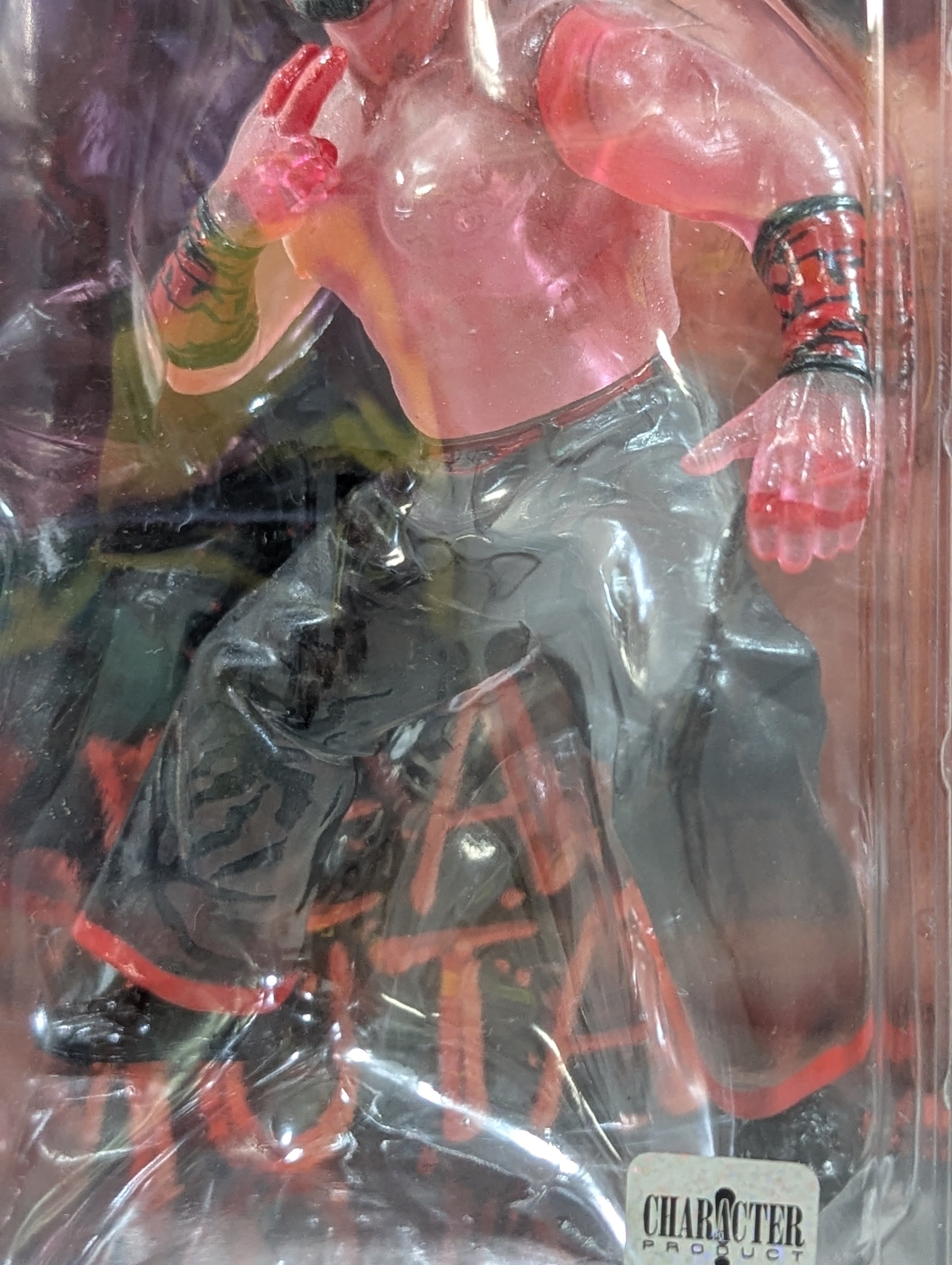 グレート・ムタ(赤クリア・指開き) – 闘道館