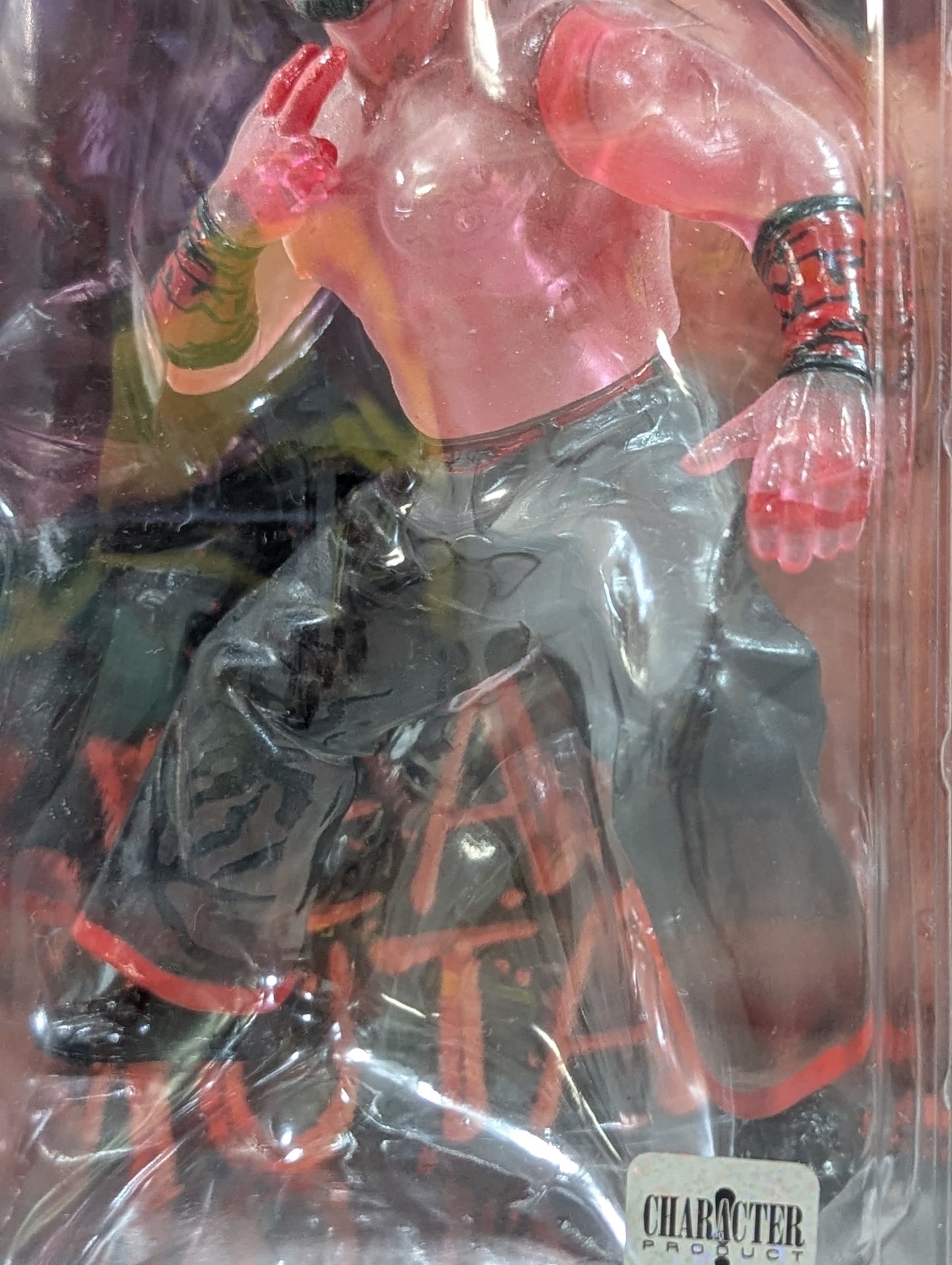 Great Muta (Red Clear, Finger Open)