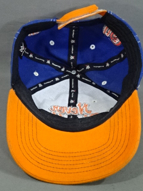 ジョン・シナ キャップ⑮(2007(WWE) / ブルー×オレンジ)