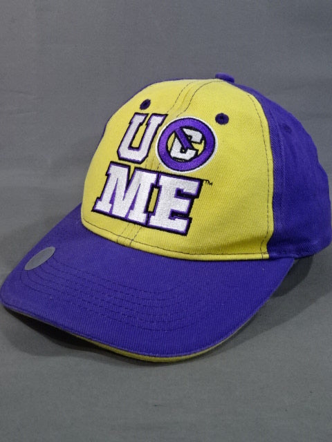 ジョン・シナ キャップ(20)(2010(WWE) / イエロー×パープル)