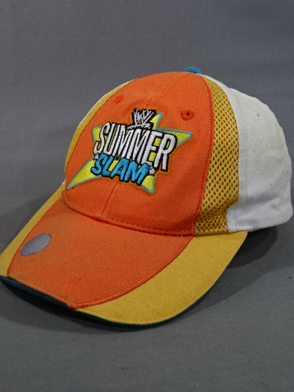 SUMMERSLAM 2010 キャップ(2010(WWE) / オレンジ×白)