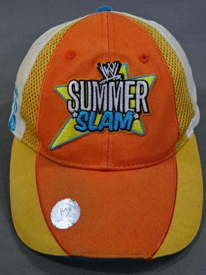 SUMMERSLAM 2010 キャップ(2010(WWE) / オレンジ×白)