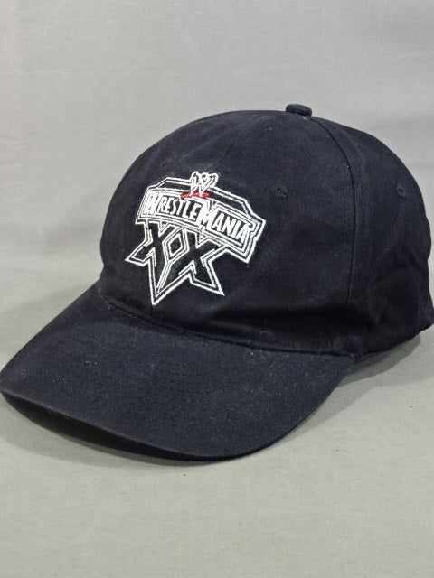 WRESTLEMANIA 20 キャップ(2004(WWE) / ブラック)